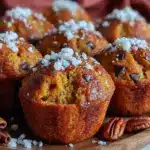 small-batch pumpkin banana muffins - featured image