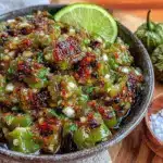 smoky roasted green tomato salsa verde - featured image