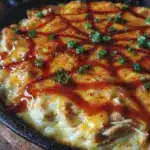 spiderweb buffalo chicken dip - featured image