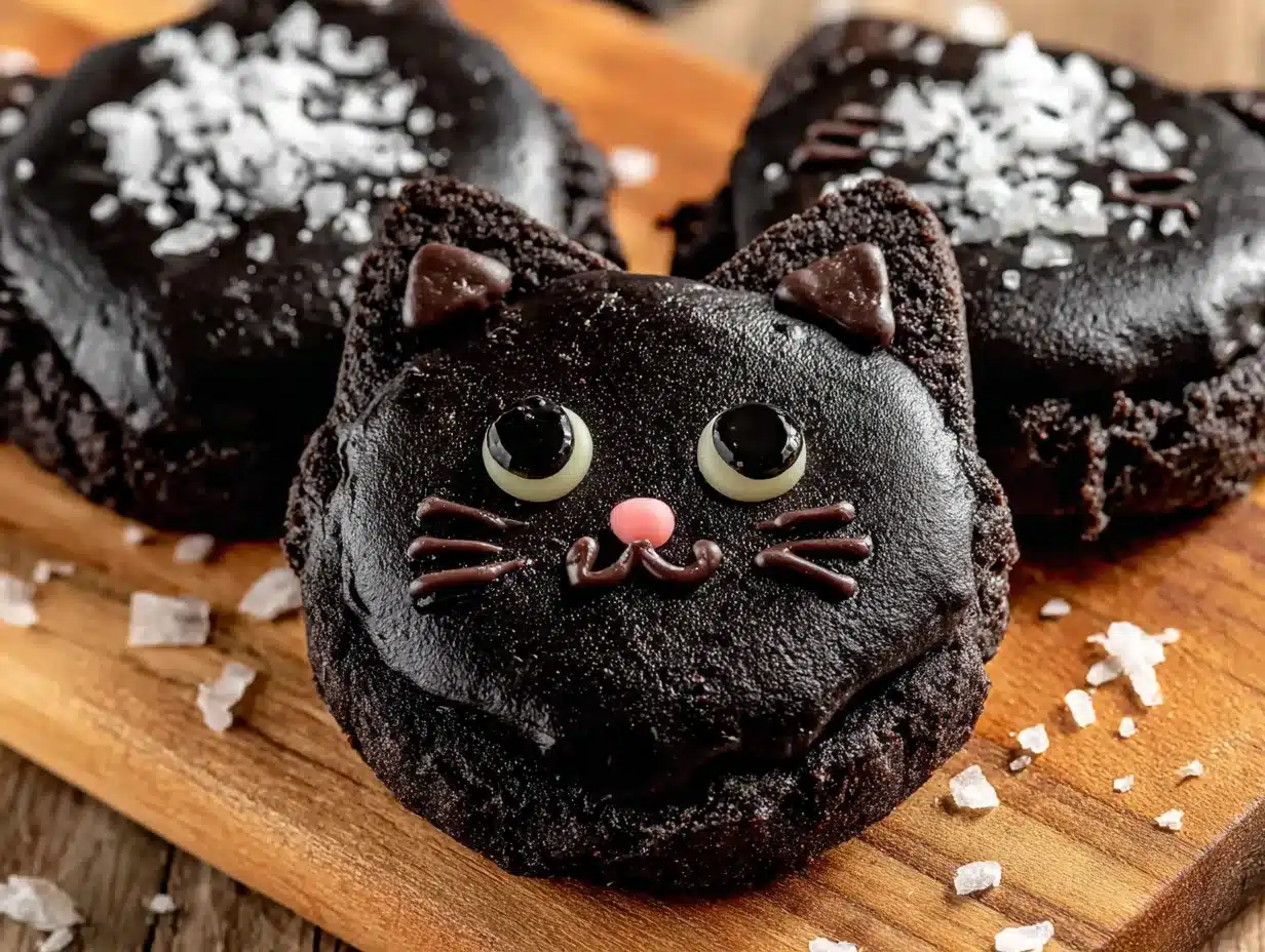 black cat sugar cookies preparation steps