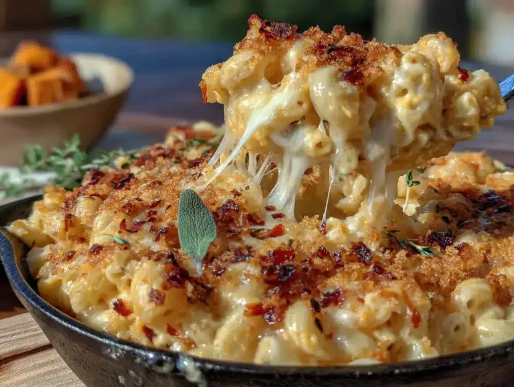 butternut squash mac and cheese - featured image