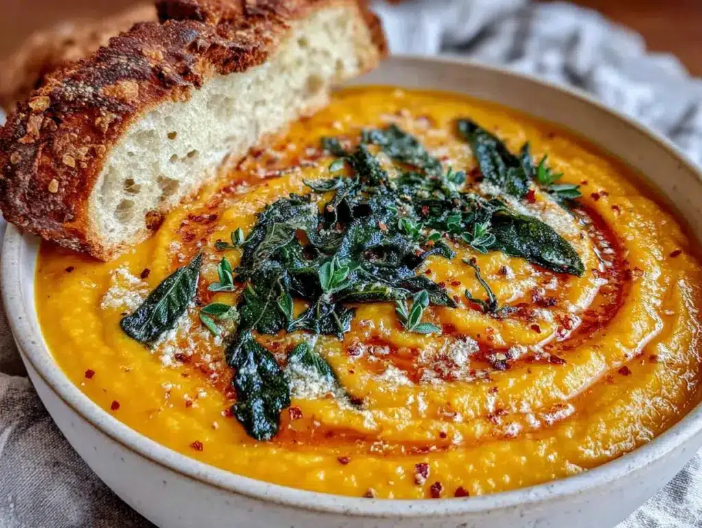 butternut squash soup - featured image