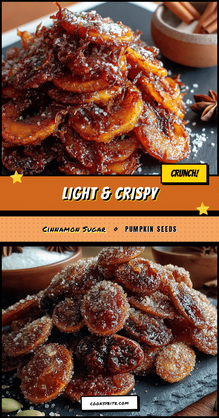 cinnamon sugar pumpkin seeds recipe