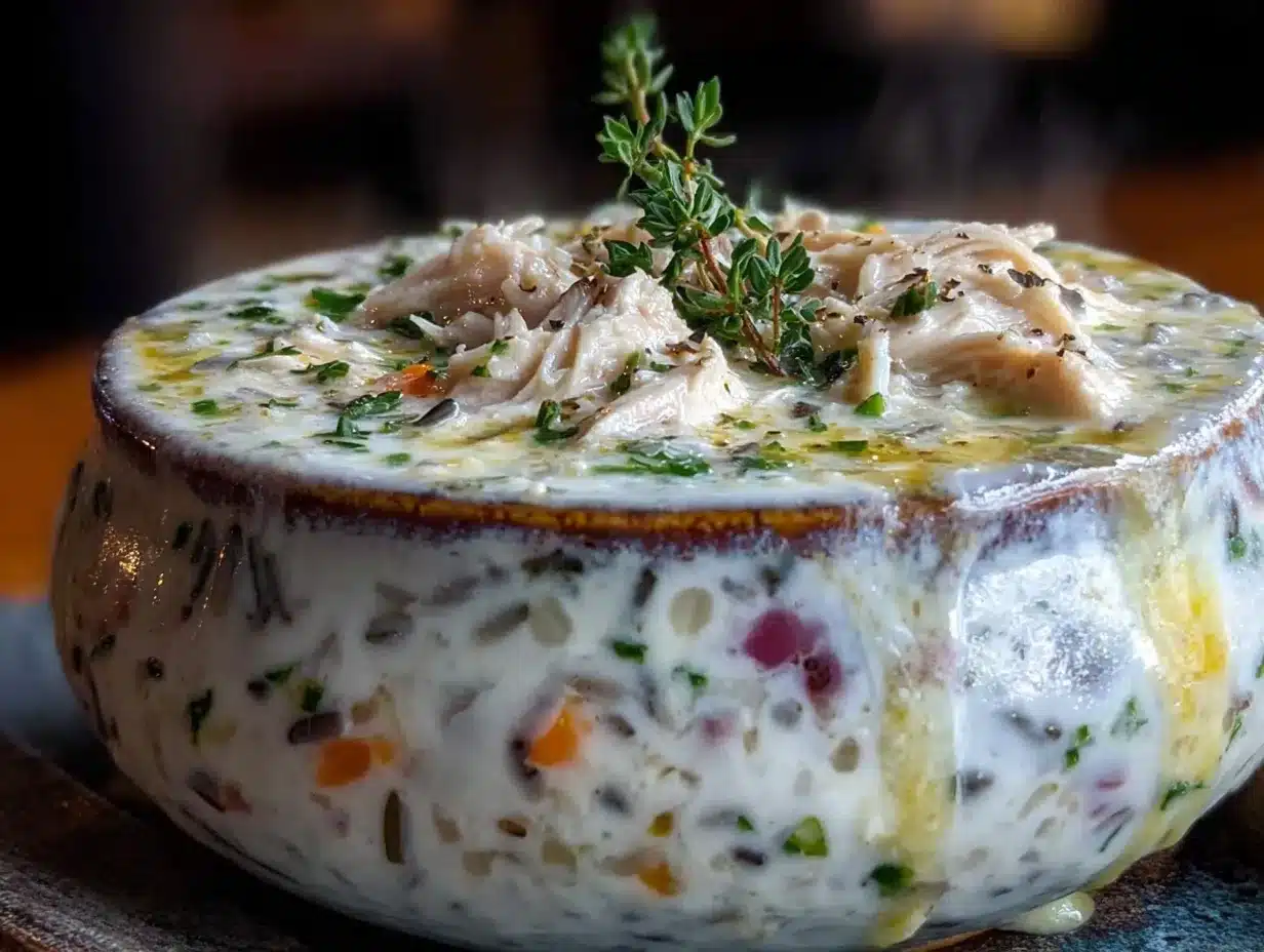 copycat panera chicken wild rice soup preparation steps