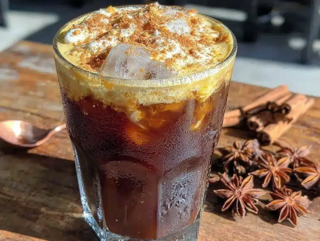 copycat Starbucks pumpkin cream cold brew - featured image