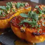 honeynut squash with brown butter and sage - featured image