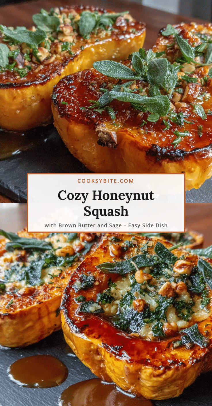 honeynut squash with brown butter and sage recipe