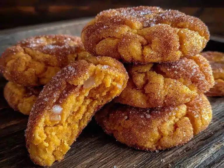Pumpkin snickerdoodle cookies - featured image