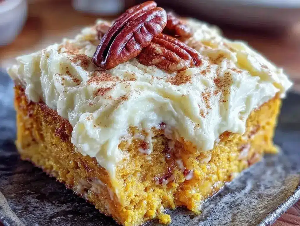 pumpkin tres leches cake - featured image